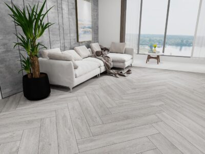 DeZign Series Herringbone Clouded Ash